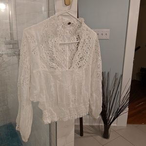 Free People Tops - Free People eyelet top Free People Tops - Free People eyelet top